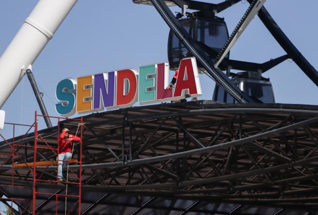 VIDEO Todo listo, este jueves inauguran Parque Sendela