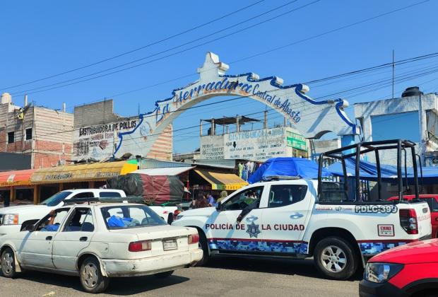 VIDEO Se mantienen rondines de seguridad en la Central de Abastos