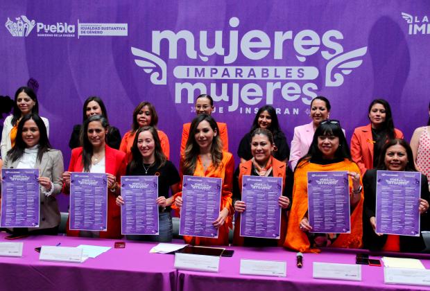 Secretaría de Igualdad presenta actividades del Mes de la Mujer