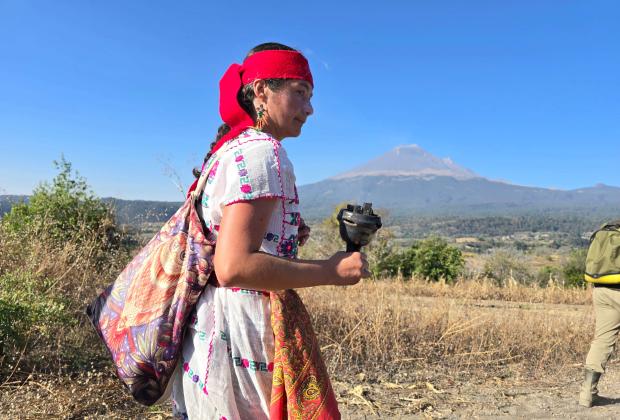 VIDEO Felicidades Don Goyo, el volcán Popocatépetl está de fiesta