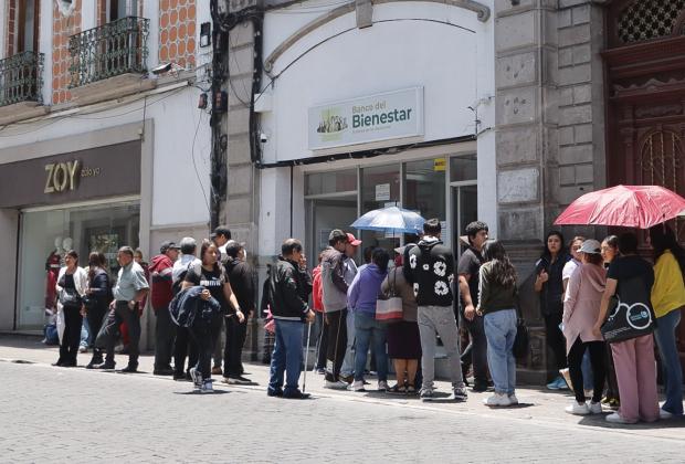 VIDEO Arranca en Puebla cobro de pensiones Bienestar del periodo julio-agosto