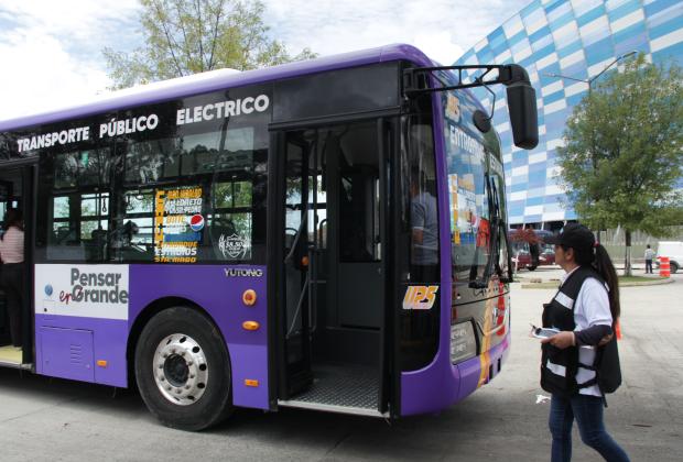 Estos son los nuevos autobuses eléctricos en Puebla