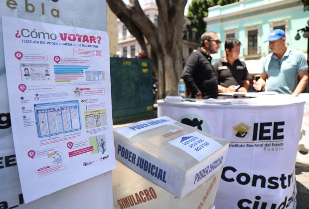 IEE orienta cómo votar en las elecciones del Poder Judicial de la Federación