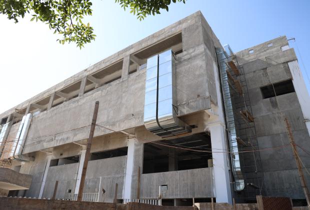 Se mantiene Hospital de San Alejandro en obra negra