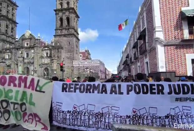 Se manifiestan a favor de la Reforma al Poder Judicial