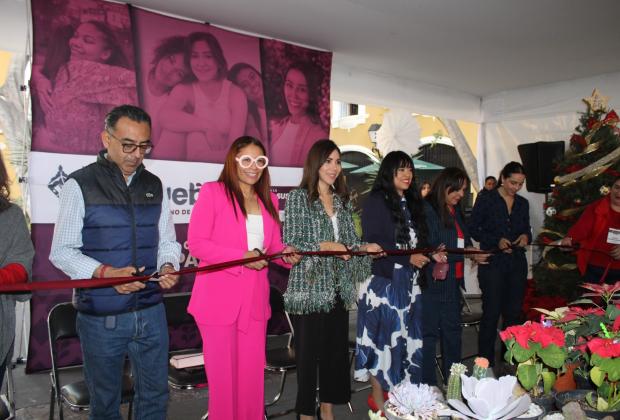 Gobierno de Puebla invita al bazar navideño Mujeres Imparables