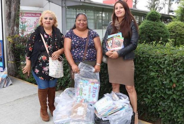 Entrega SEP 20 mil libros para bibliotecas en escuelas públicas poblanas