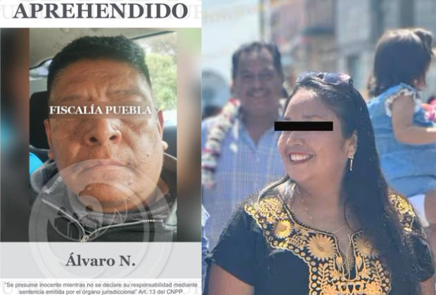 Capturan al edil de Acteopan, Puebla, por el feminicidio de su esposa