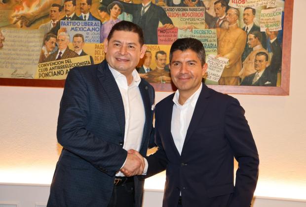 Se reúne Armenta con excandidato a la gubernatura, Eduardo Rivera