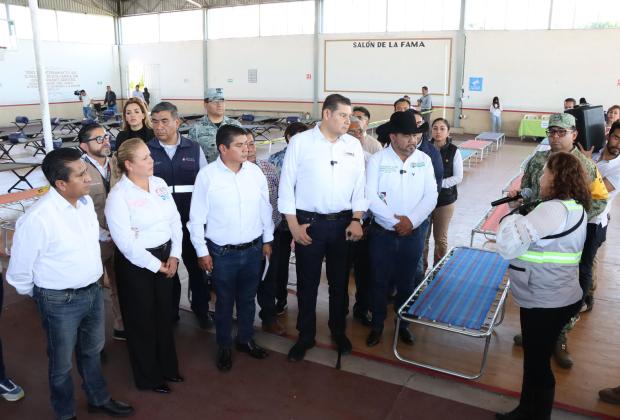 En Puebla estamos preparados ante una posible contingencia volcánica: Armenta