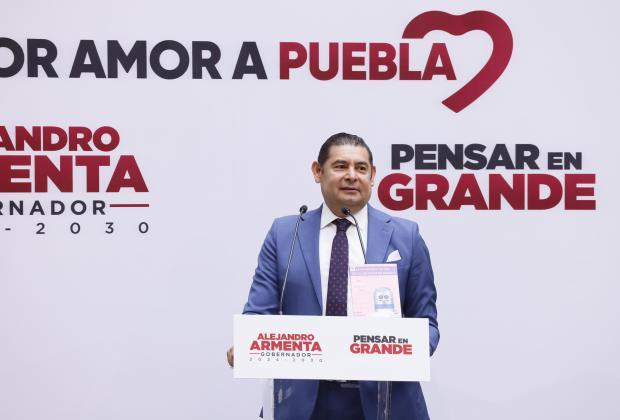 Puebla contribuirá en el proyecto de Nación de Sheinbaum: Armenta