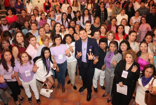 En Puebla se respeta la igualdad y la inclusión de las mujeres: Armenta