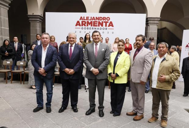 Armenta anuncia nuevos nombramientos en su gabinete