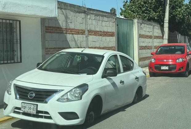 Sin tregua el robo de autopartes en Santa Cruz Buenavista