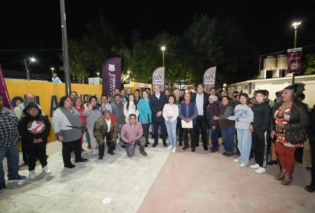 Entrega Pepe Chedraui modernización de luminarias en puntos de San Baltazar y La Libertad