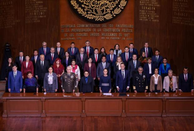 Respalda Armenta reformas antireeleccionistas de presidenta Sheinbaum