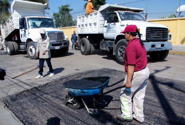 Céspedes ha tapado 7 mil 200 baches en 47 vialidades