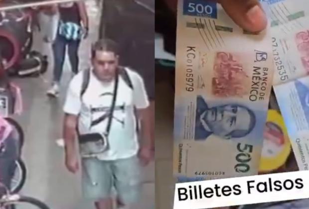 Reportan estafa de billetes falsos en Huixcolotla, Tecamachalco y Tepeaca