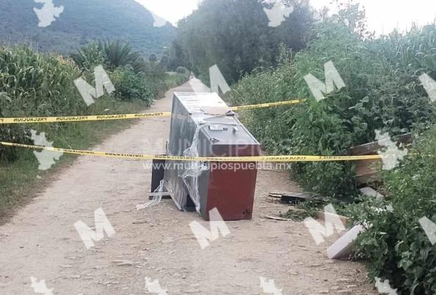 Comando roba dos cajeros automáticos en la Cuacnopalan-Oaxaca