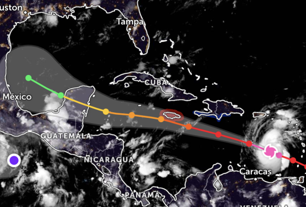 Huracán Beryl se intensifica a categoría 5; esta será su trayectoria