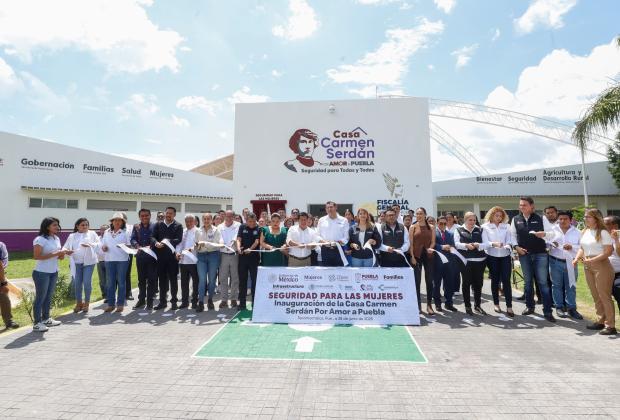 Armenta inaugura Casa Carmen Serdán número 18 en Tecamachalco
