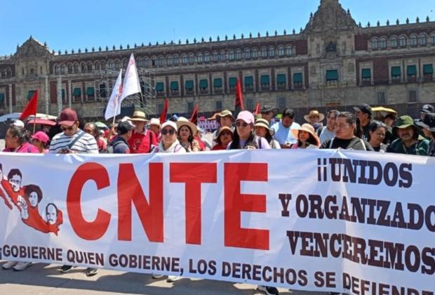 Miembros de la CNTE se van a reunir con la Segob; analizarán pliego petitorio