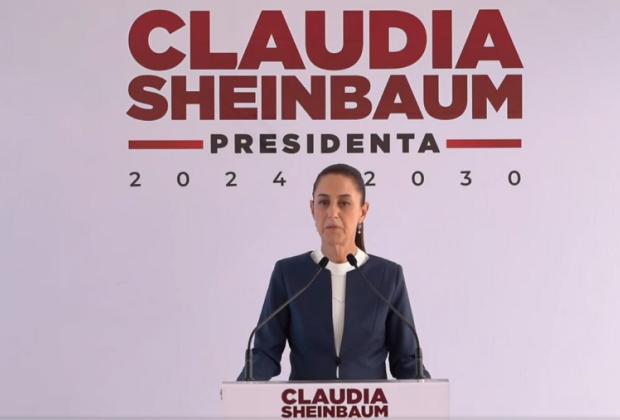 Anuncia Sheinbaum visita a Puebla este fin de semana