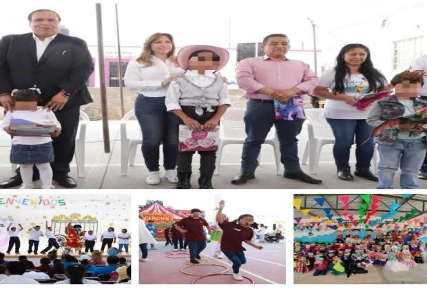 Ceci Arellano reafirma compromiso del SEDIF y de Armenta con la niñez poblana