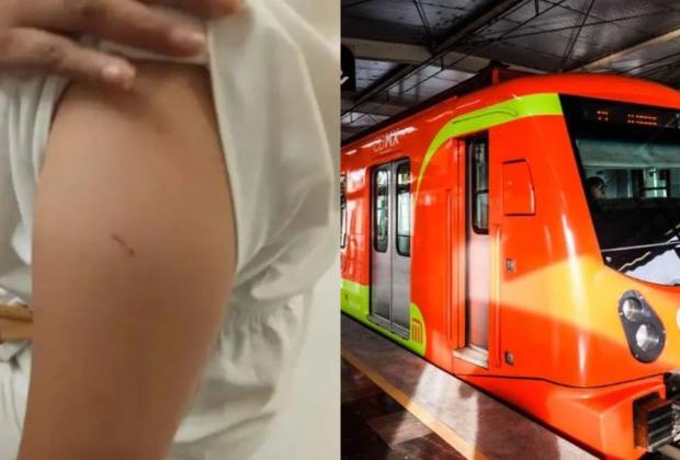 Denuncian casos de “pinchazos” de aguja en Metro de la CDMX