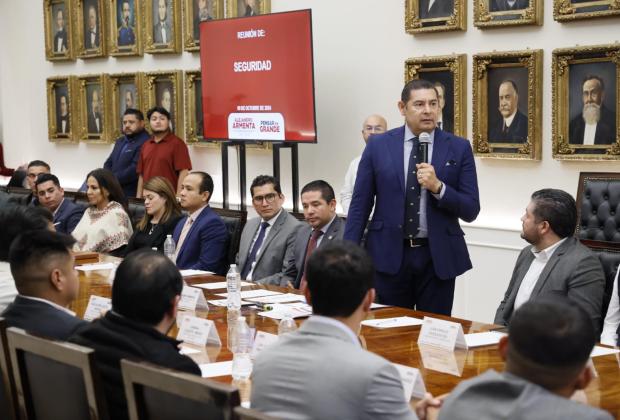 La obra humana más importante de Puebla es la seguridad: Armenta