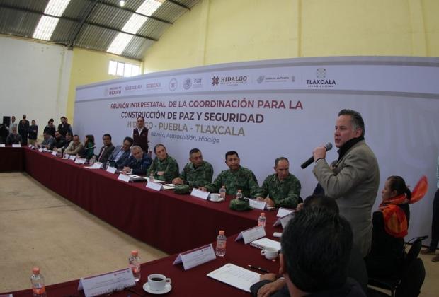 Pactan Puebla, Tlaxcala e Hidalgo combatir delitos en zonas limítrofes