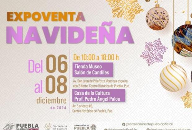 Alista gobierno estatal expoventa artesanal de productos navideños