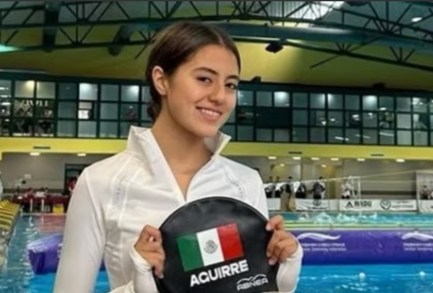La poblana Ximena Aguirre en el top ten de las nadadoras del mundo