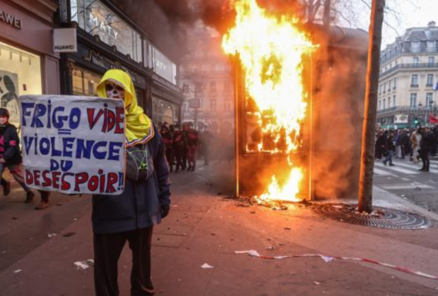 París arde por Ley de pensiones de Macron