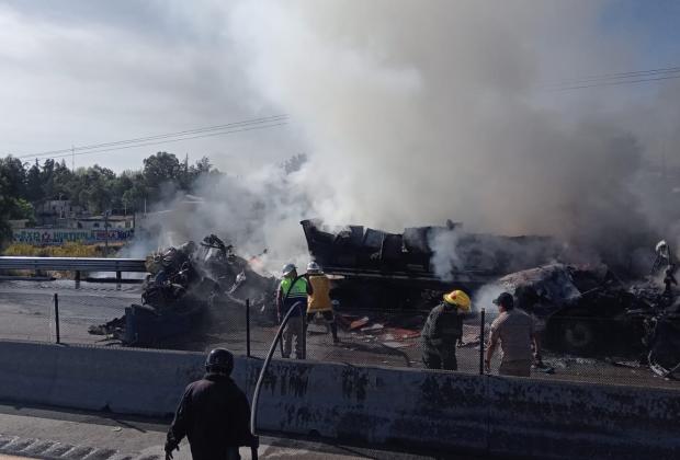 VIDEO Tras accidente reabren la autopista Puebla-Orizaba