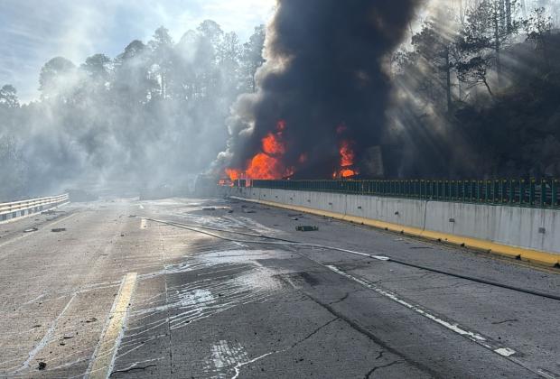 Después de 12 horas de estar cerrada, reabren la autopista México-Puebla