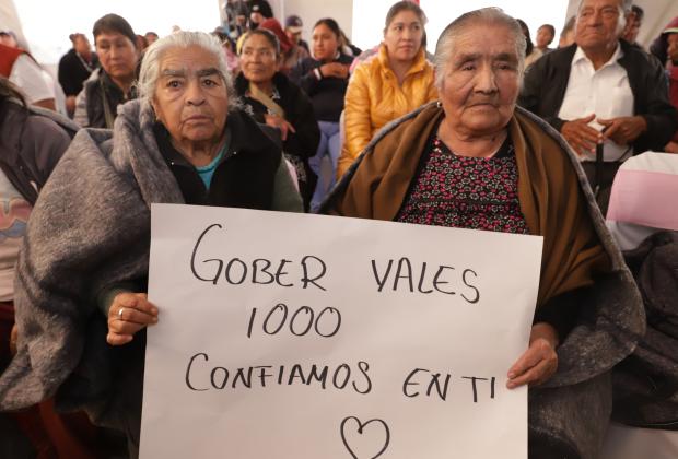 En temporada invernal, Armenta garantiza atención a menores y adultos mayores