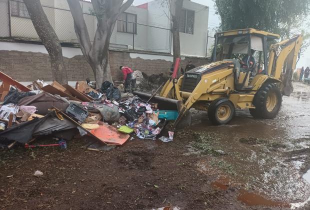Reportan 54 viviendas afectadas tras granizada en Puebla