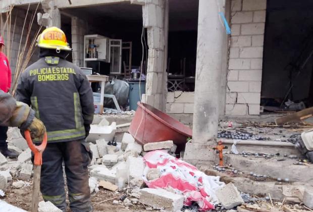 Mueren tres personas por explosión en Palmar de Bravo