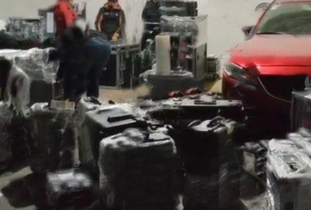 Recuperan instrumentos de Los Ángeles Azules tras asalto en Puebla