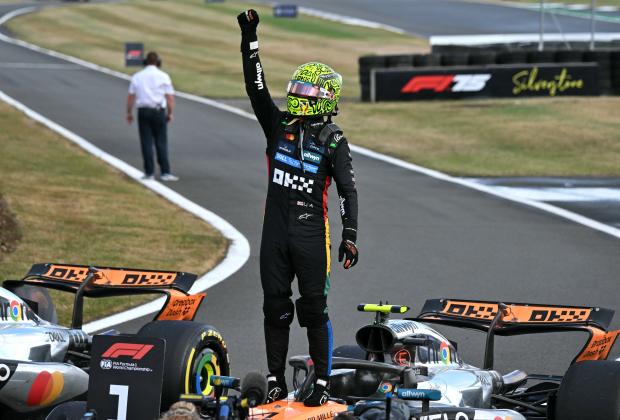 Lando Norris gana el GP de Gran Bretaña