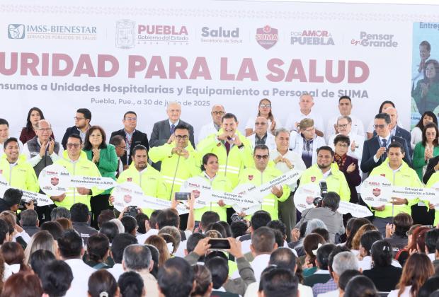 Seguridad para la Salud y la Vida con el Gobierno de Puebla