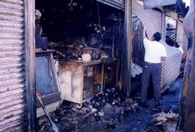 A 28 años del incendio del Mercado en Texmelucan