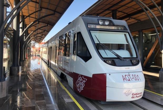 Queda en manos de Armenta el plan del Tren Ligero Puebla-Tlaxcala