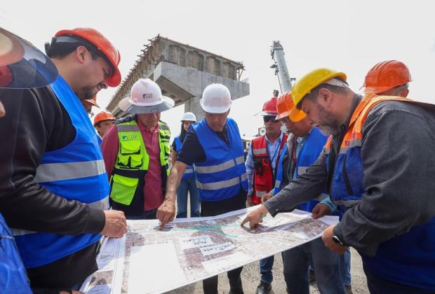 Supervisa Céspedes obras en el Periférico, Chachapa y Los Fuertes