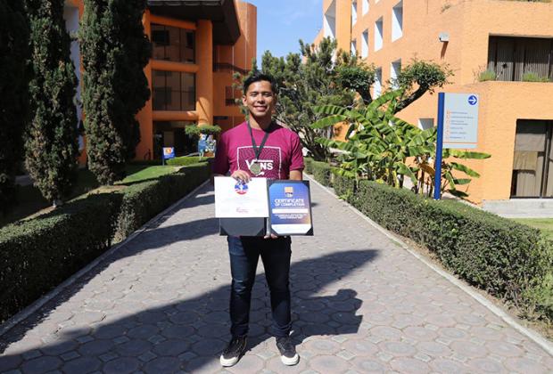 Omar Saldaña busca recursos para viajar a Polonia