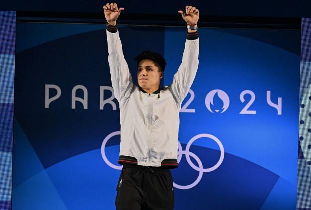 Histórico: Osmar Olvera se cuelga su segunda medalla en París 2024