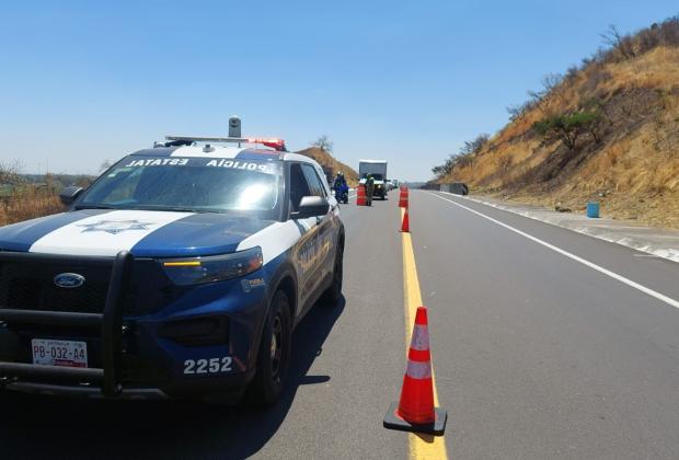 Falsa alarma en la autopista Siglo XXI sobre robo a autobús de pasajeros