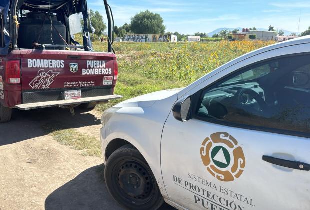 Un lesionado deja explosión de polvorín en Tepeaca