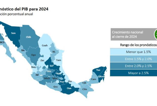 PIB de Puebla crecería más de 2.5% al cierre de 2024, pronostica Deloitte